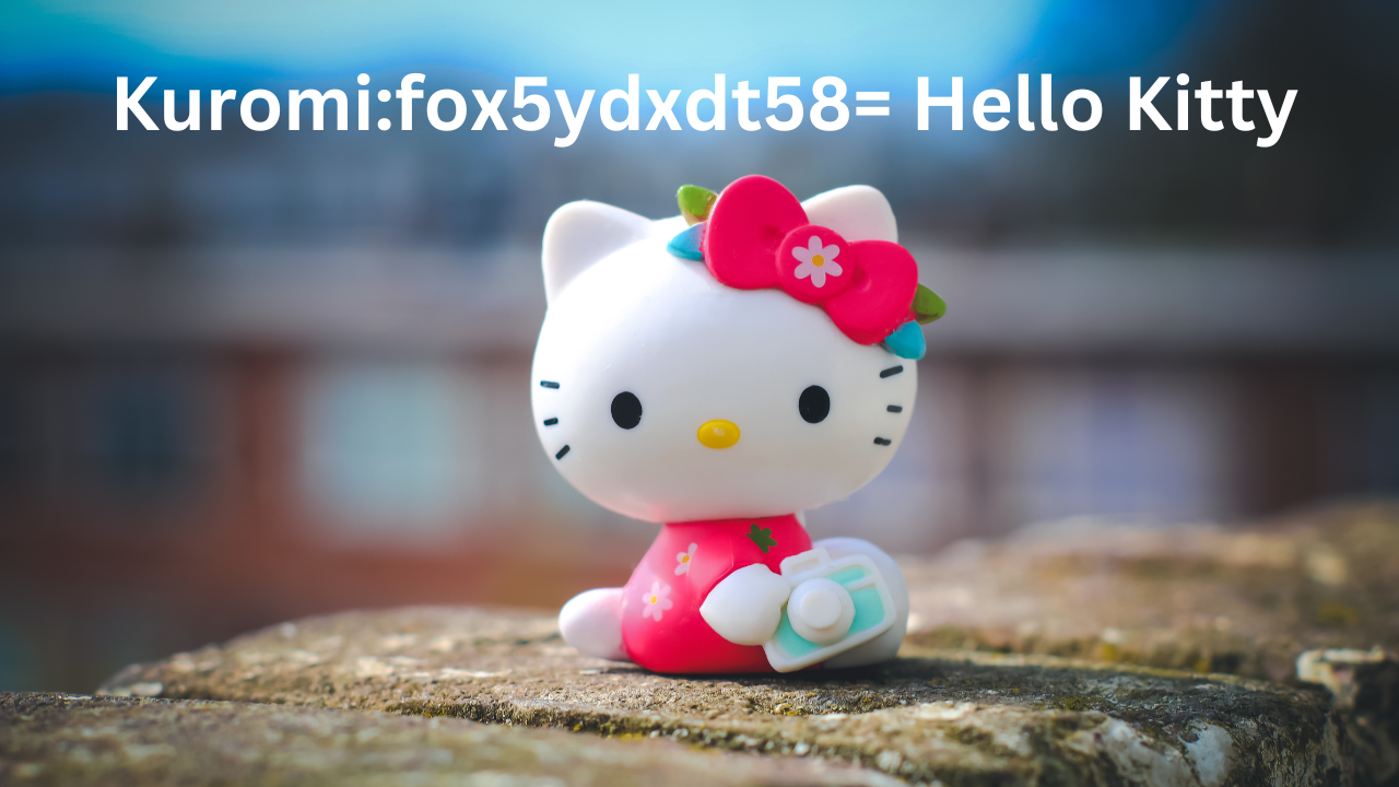 Kuromi:fox5ydxdt58= Hello Kitty